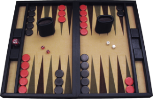 Papan backgammon